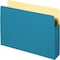 Business Source Colored Expanding File Pockets Letter Blue 26550 - alternate 1